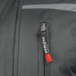 Winterarbeitsjacke mit Kapuze ZEALAND BLACK