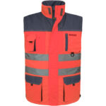 Reflektierende Arbeitsweste PROFI HIVIS NAVY