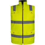 Reflektierende isolierte Arbeitsweste PRO HIVIS