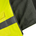Reflektierende isolierte Arbeitsweste PRO HIVIS