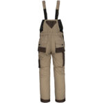 Winteroverall für Hosenträger PROFI COOL BROWN