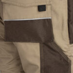 Winteroverall für Hosenträger PROFI COOL BROWN