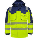 Reflektierende Winterjacke JACKWINTER GELB