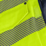 Reflektierende Winterjacke JACKWINTER GELB