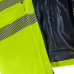 Reflektierende Winterjacke JACKWINTER GELB