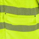 Reflektierende Winterjacke JACKWINTER GELB