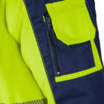 Reflektierende Winterjacke JACKWINTER GELB