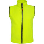 Herren-Fleece-Weste COOL FLUO