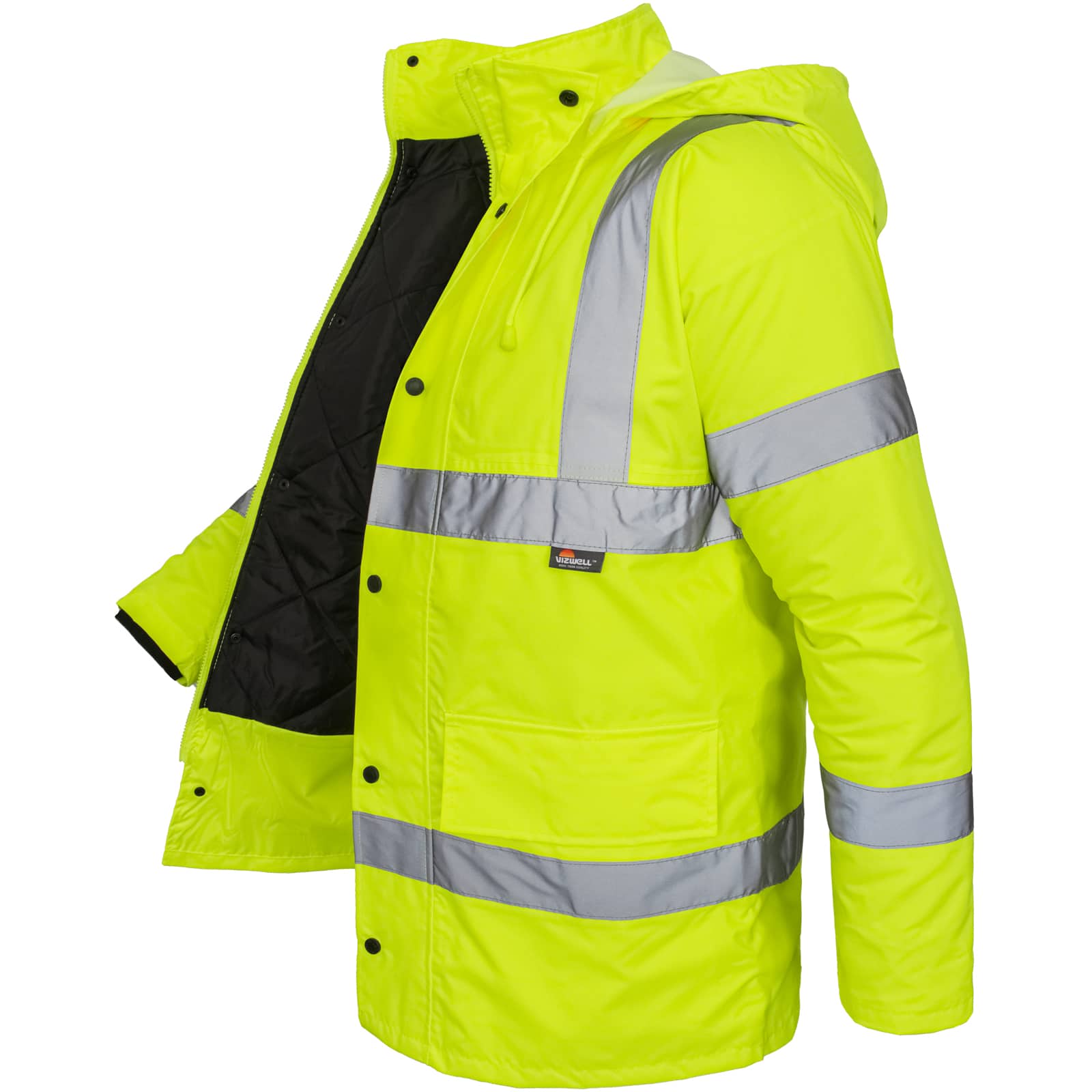 Reflektierende Arbeitsjacke VIZWELL JK01 Reflektierende Arbeitsjacke VIZWELL JK01