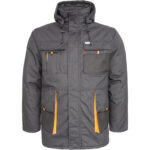 KING Winterarbeitsjacke mit Kapuze