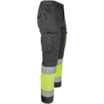 Reflektierende Hose mit Elastan MANNLAND HIVIS BLACK