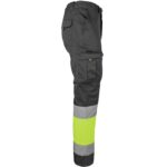 Reflektierende Hose mit Elastan MANNLAND HIVIS BLACK