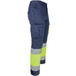 Reflektierende Hose mit Elastan MANNLAND HIVIS NAVY
