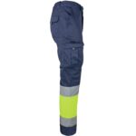 Reflektierende Hose mit Elastan MANNLAND HIVIS NAVY