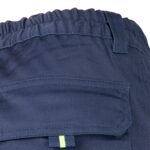 Reflektierende Hose mit Elastan MANNLAND HIVIS NAVY