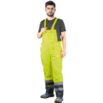 Reflektierende wasserdichte Winterhose PRO HIVIS YELLOW