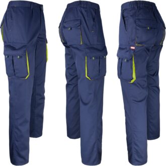 Damen-Arbeitsoverall mit Elastan FRAULAND NAVY