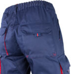 Arbeitshose mit Elastan MANNLAND NAVY RED