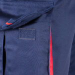 Arbeitshose mit Elastan MANNLAND NAVY RED