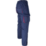 Arbeitshose mit Elastan MANNLAND NAVY RED