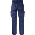 Arbeitshose mit Elastan MANNLAND NAVY RED