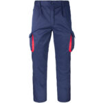 Arbeitshose mit Elastan MANNLAND NAVY RED