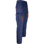 Arbeitshose mit Elastan MANNLAND NAVY ORANGE