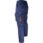 Arbeitshose mit Elastan MANNLAND NAVY ORANGE