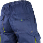 Arbeitshose mit Elastan MANNLAND NAVY YELLOW