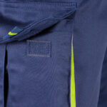 Arbeitshose mit Elastan MANNLAND NAVY YELLOW