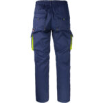 Arbeitshose mit Elastan MANNLAND NAVY YELLOW