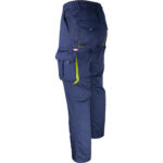 Arbeitshose mit Elastan MANNLAND NAVY YELLOW