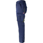 Arbeitshose mit Elastan MANNLAND NAVY YELLOW