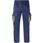Arbeitshose mit Elastan MANNLAND NAVY YELLOW
