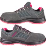 Damen-Sicherheitsarbeitsstiefel STORK LOW PINK S1