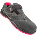 Damen-Sicherheitsarbeitsstiefel STORK LOW PINK S1