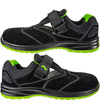 Arbeitssicherheitssandalen STORK SAN LIME S1