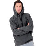 Arbeitskapuzenpulli mit Kapuze KANGU CHARCOAL