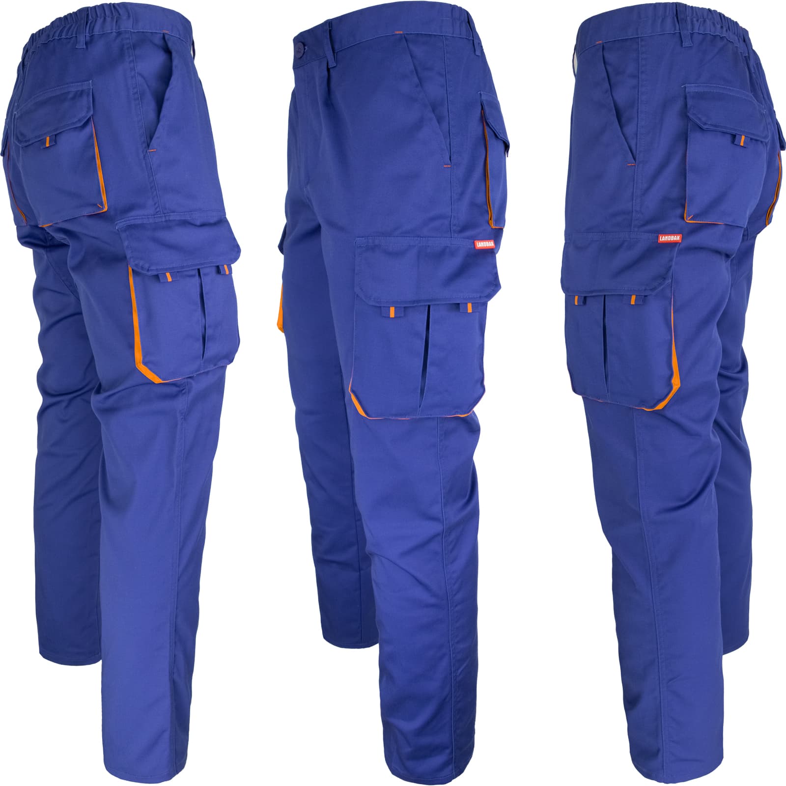 Arbeitshose mit Elastan MANNLAND ROYAL ORANGE Arbeitshose mit Elastan MANNLAND ROYAL ORANGE