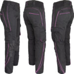 Damen-Taillen-Arbeitshose PROFI PINK