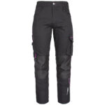 Damen-Taillen-Arbeitshose PROFI PINK