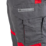 Arbeitsoverall bis zur Taille TANZO CHARCOAL