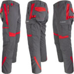 Arbeitsoverall bis zur Taille TANZO CHARCOAL