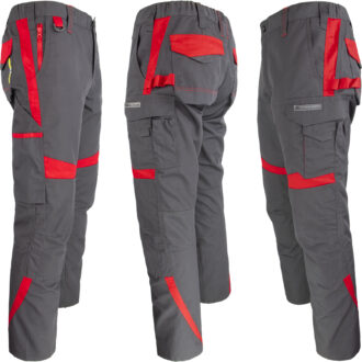 Arbeitsoverall bis zur Taille TANZO CHARCOAL