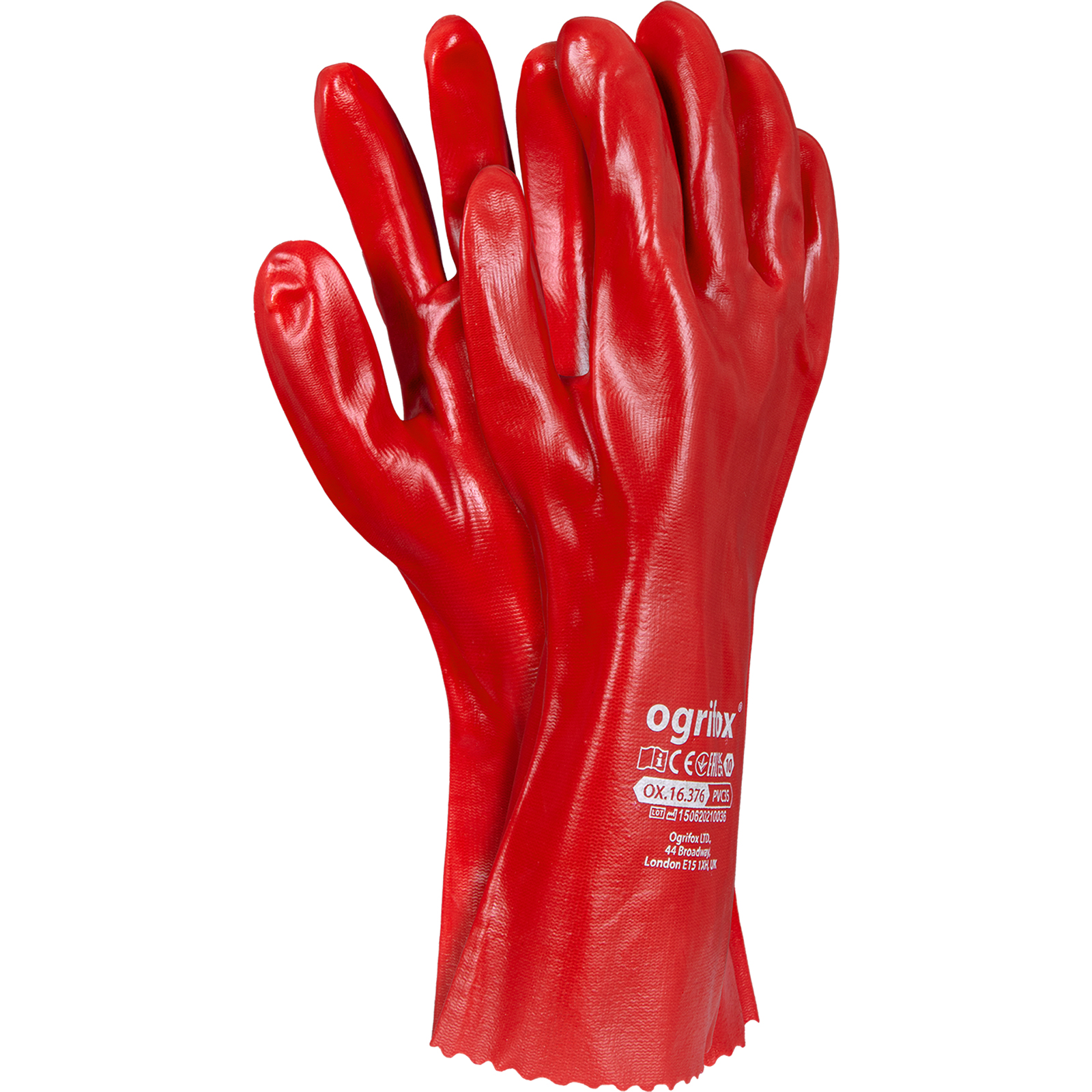 PVC-Arbeitshandschuhe FOXI 35cm PVC-Arbeitshandschuhe FOXI 35cm