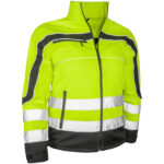 Reflektierende Softshell-Arbeitsjacke NEMO GELB