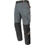 Bundfalten-Arbeitshose PRO GREY DUAL