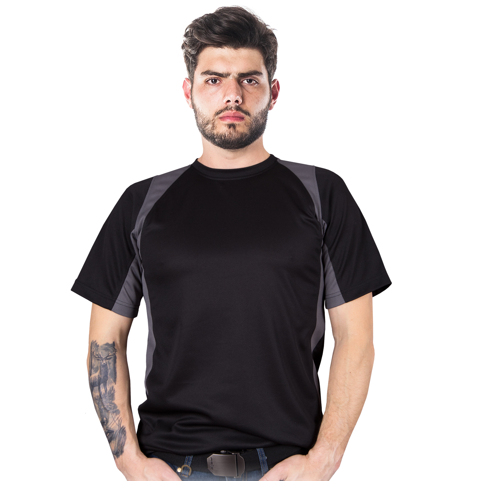 Arbeits-T-Shirt zertifiziert MODERN BLACK Arbeits-T-Shirt zertifiziert MODERN BLACK