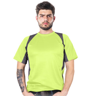 MODERN GELB zertifiziertes Arbeitshemd