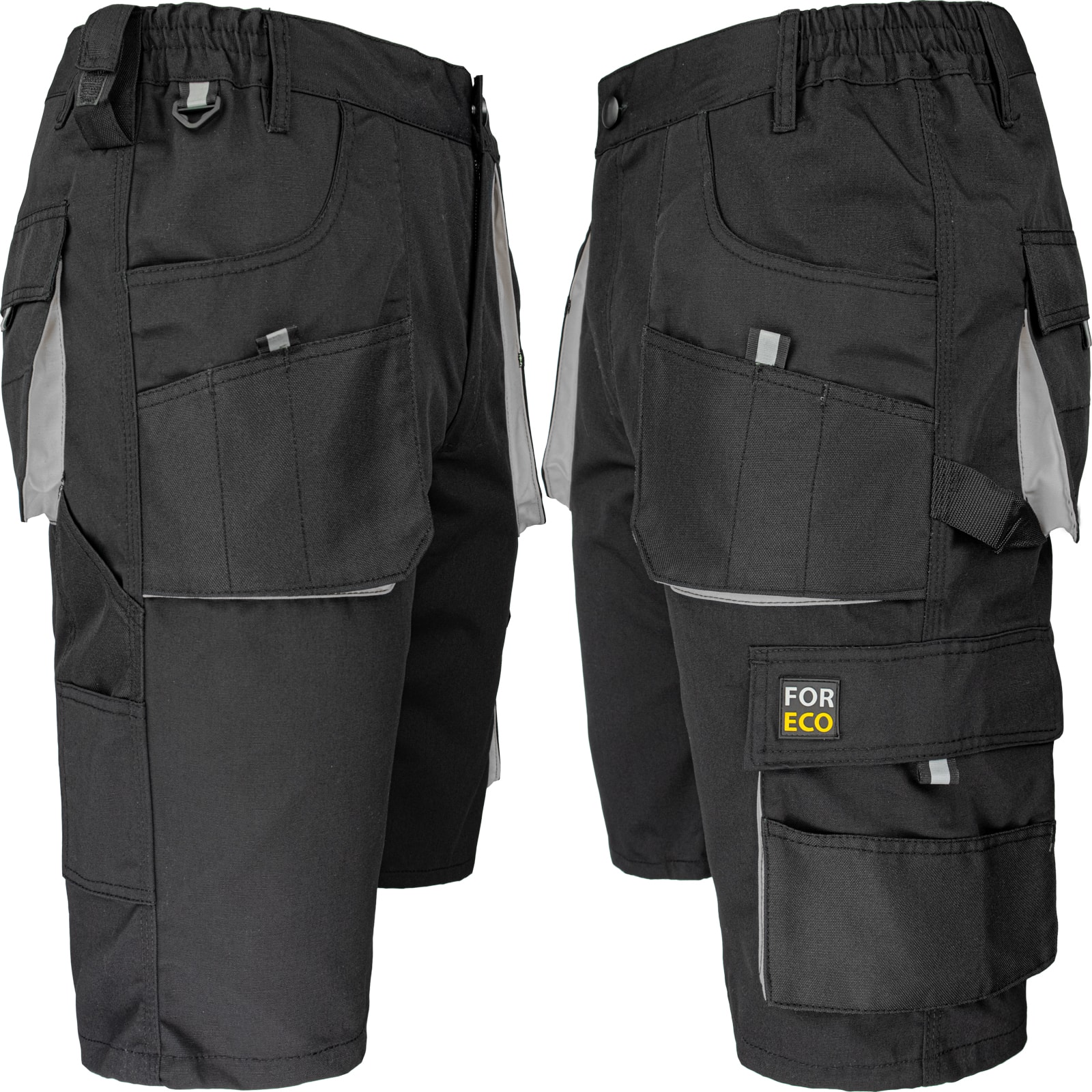 Arbeitsshorts FORCE BLACK GRAU Arbeitsshorts FORCE BLACK GRAU